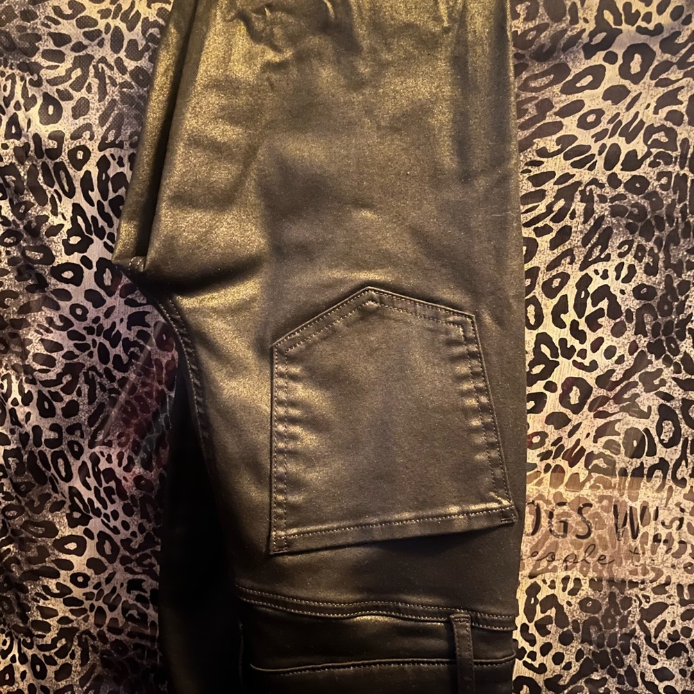 Express Black Skinny Jeans